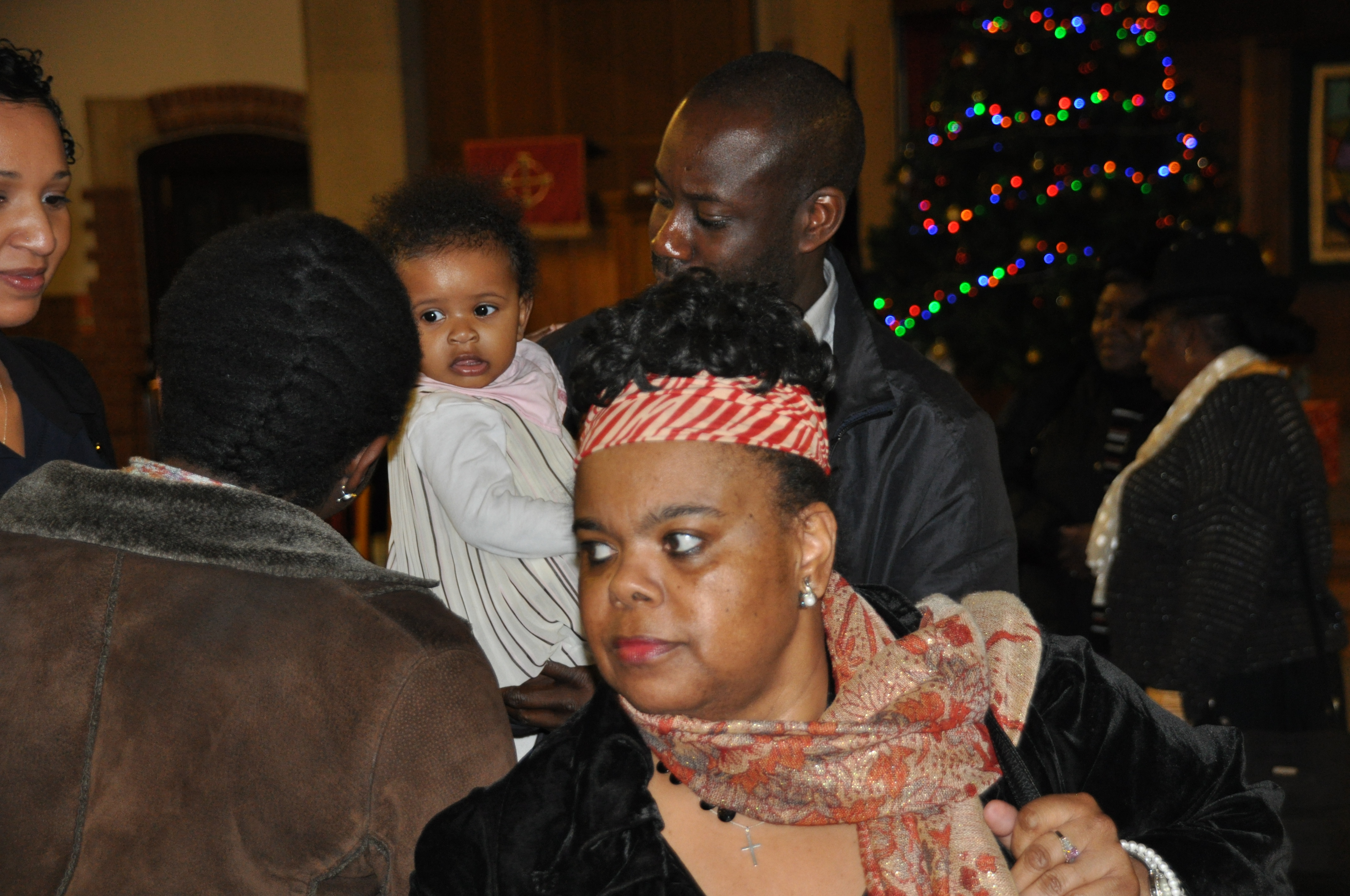 Jackie McGowan, Jonathan Anthony family together with other friends
