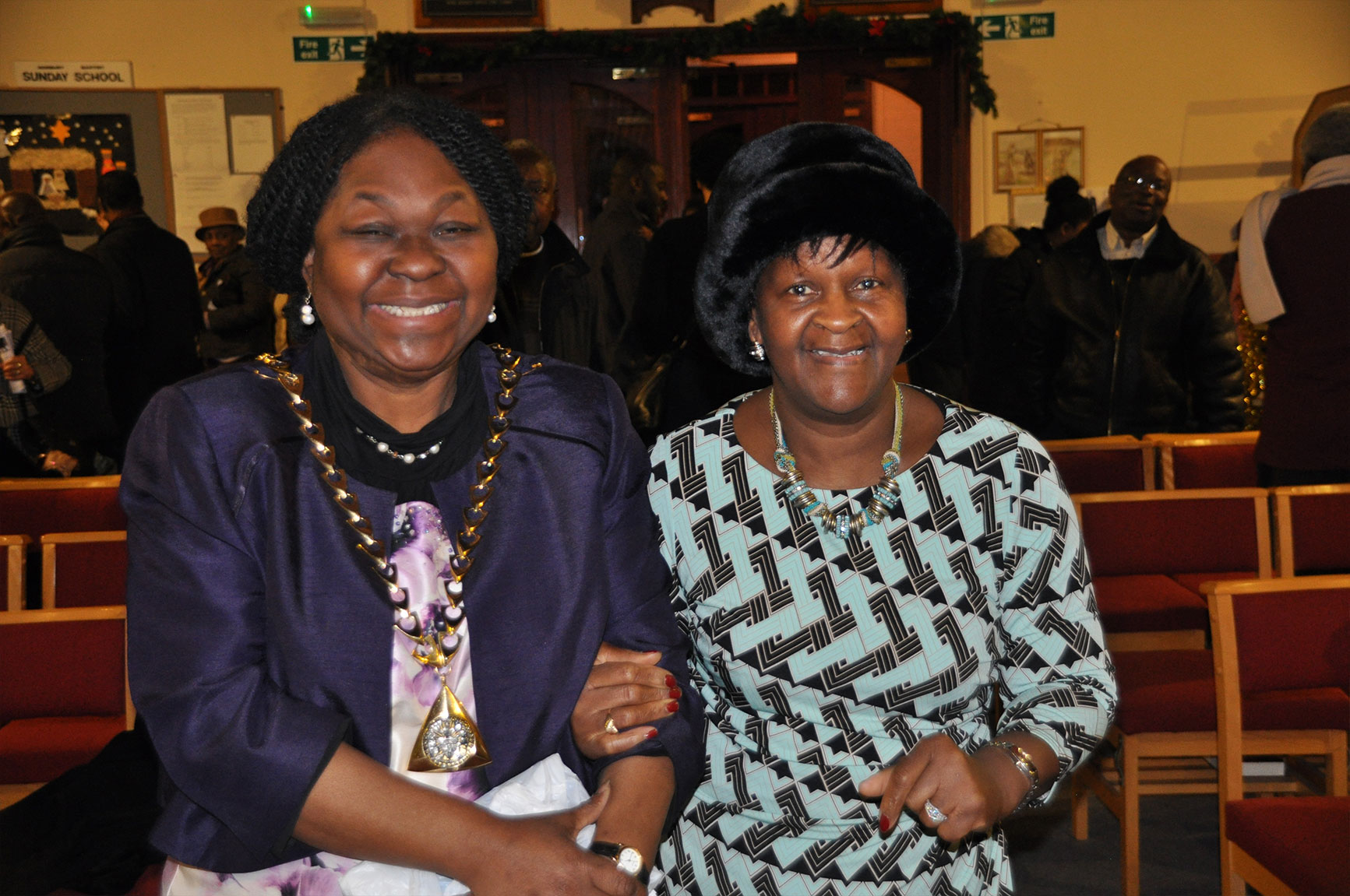 Mayor of Southwark with Chair