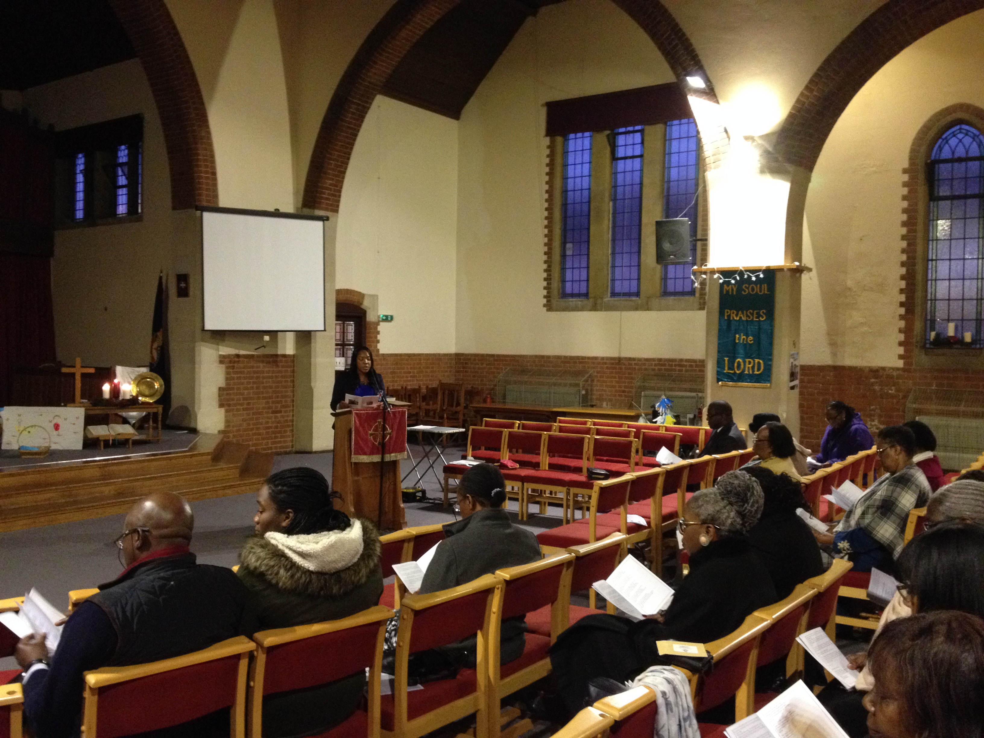 Fiona Adelayo reading