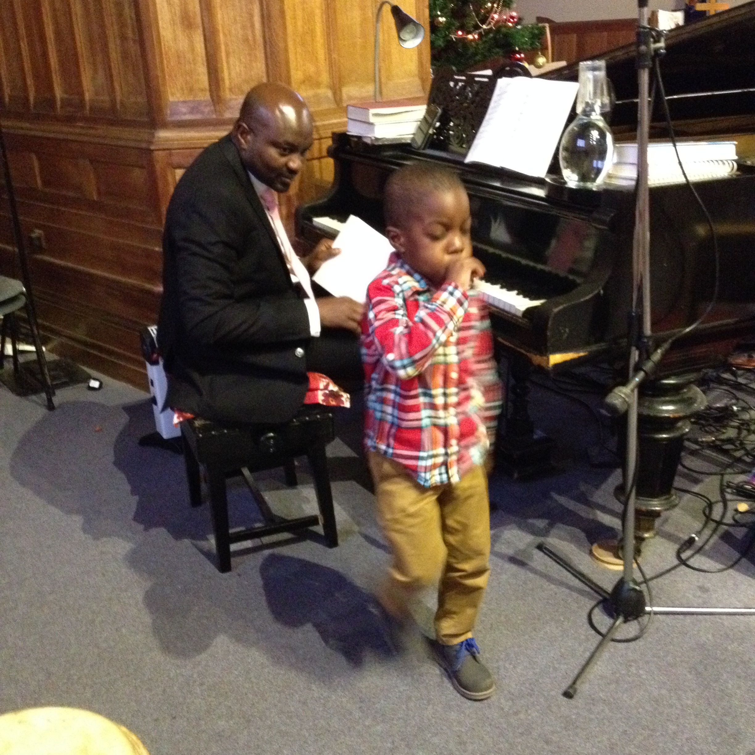 Pianist and son