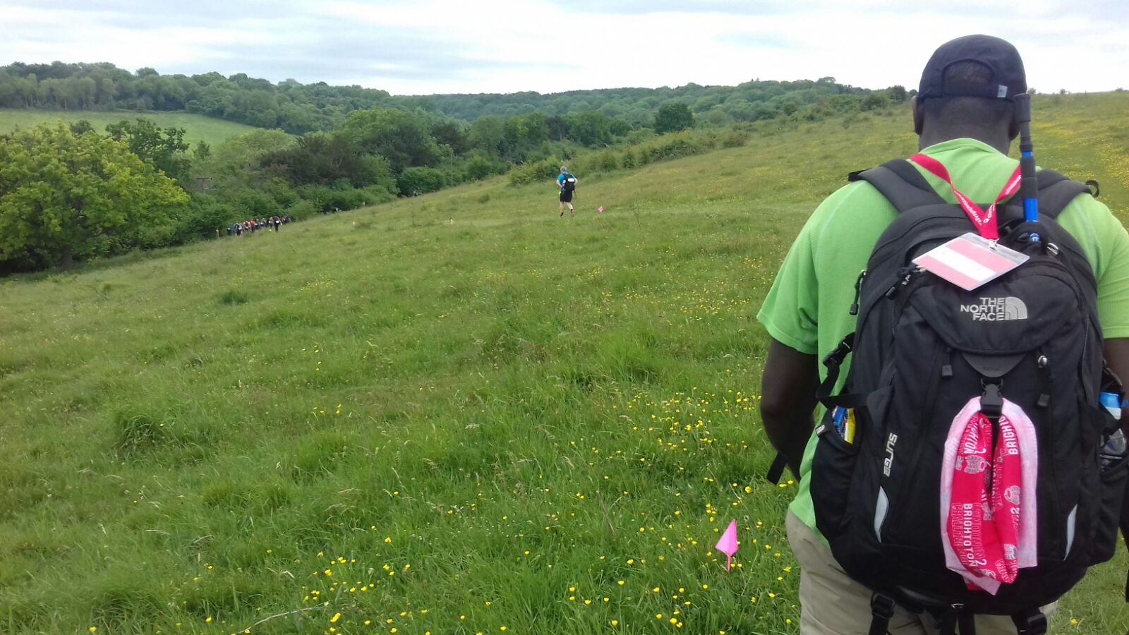 During the walk